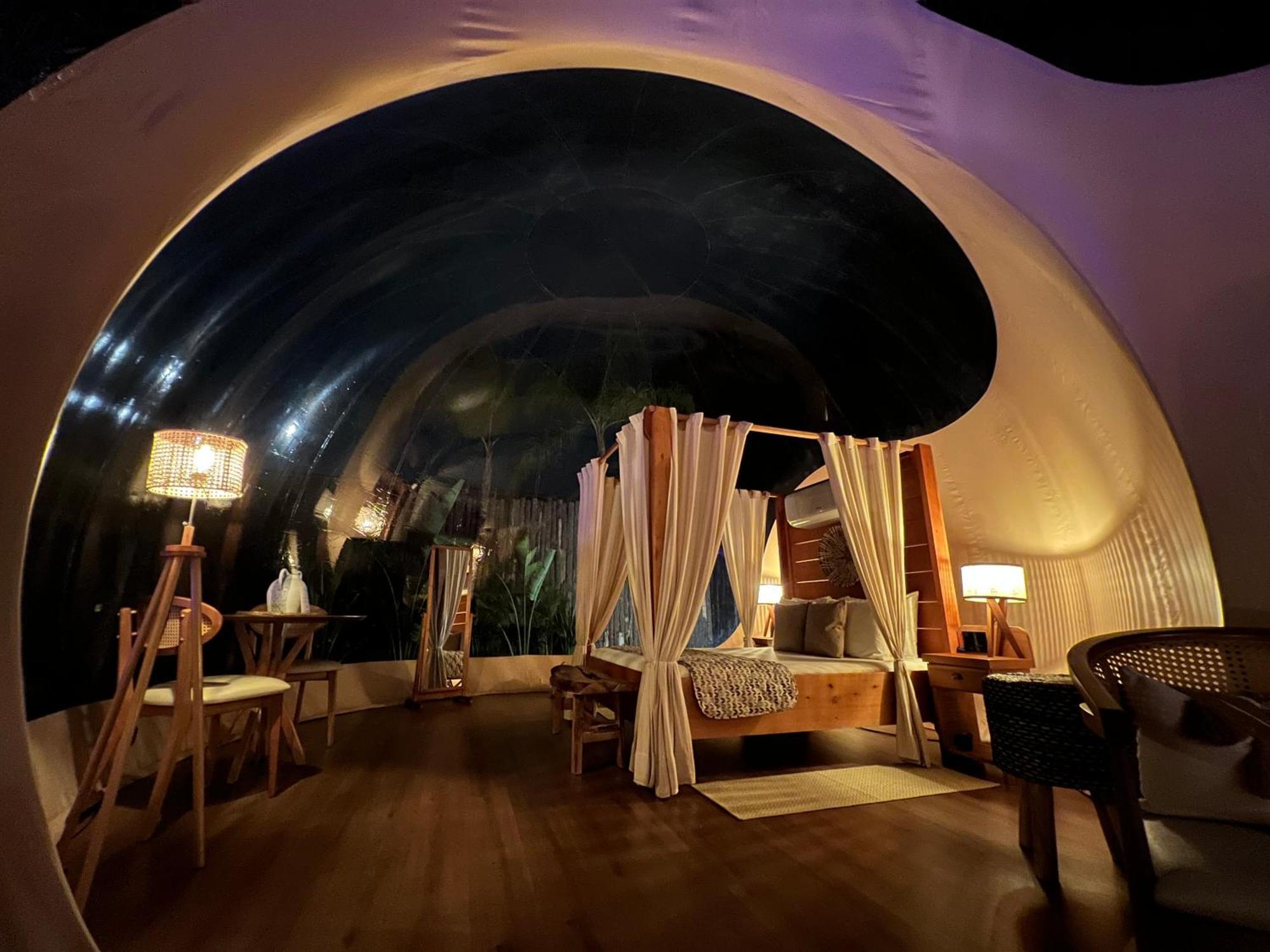 Zion Bubble Glamping Hotel ฟลอเรียนอโปลิส ภายนอก รูปภาพ