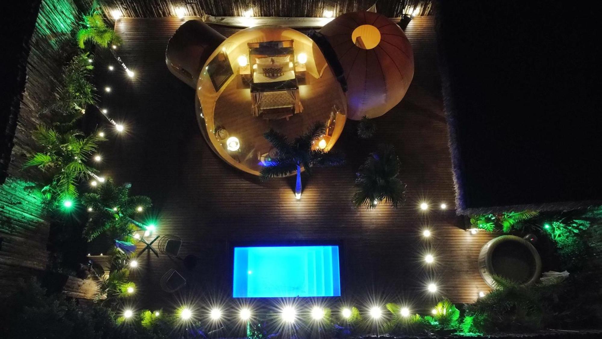 Zion Bubble Glamping Hotel ฟลอเรียนอโปลิส ภายนอก รูปภาพ