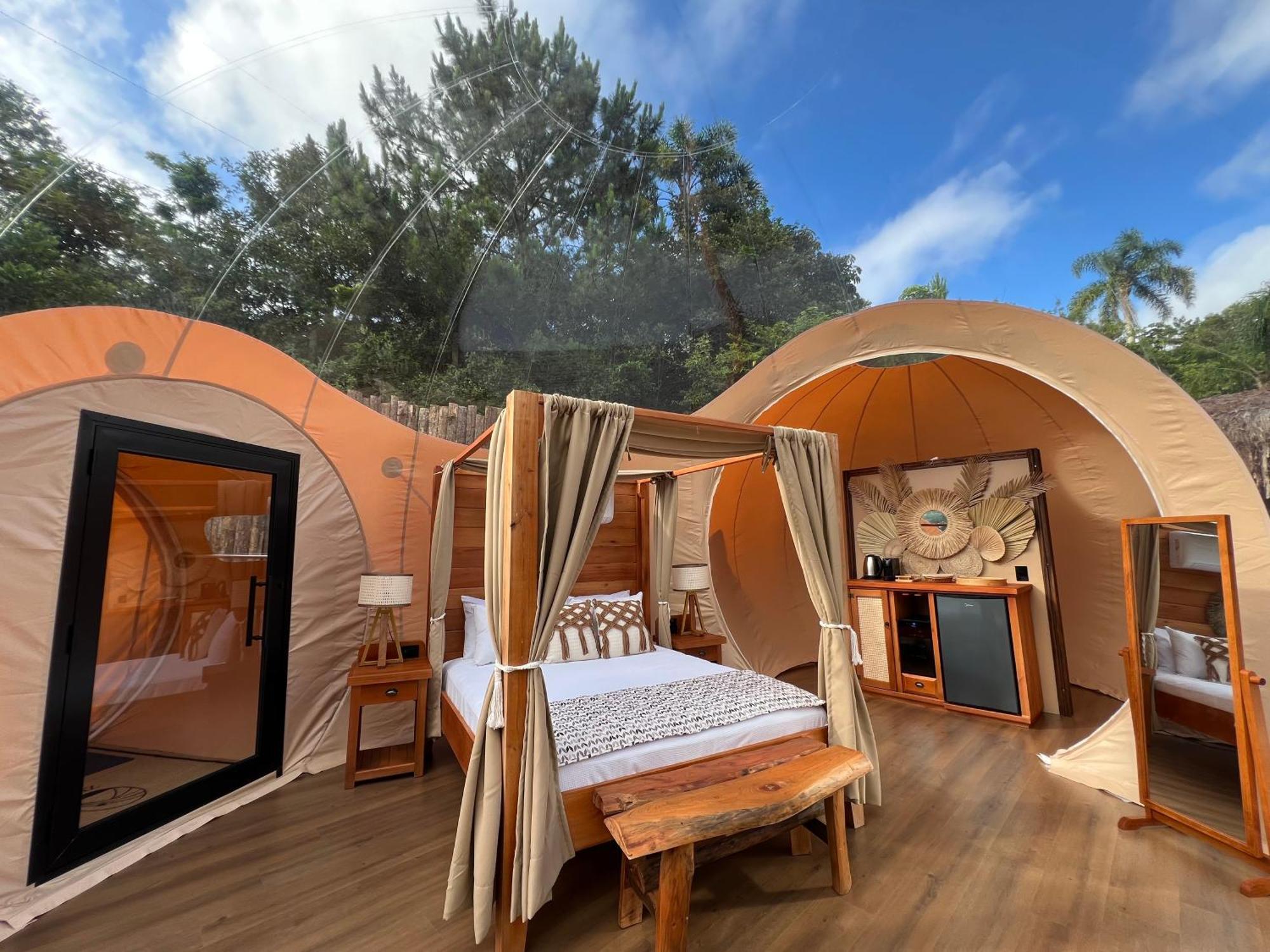 Zion Bubble Glamping Hotel ฟลอเรียนอโปลิส ภายนอก รูปภาพ