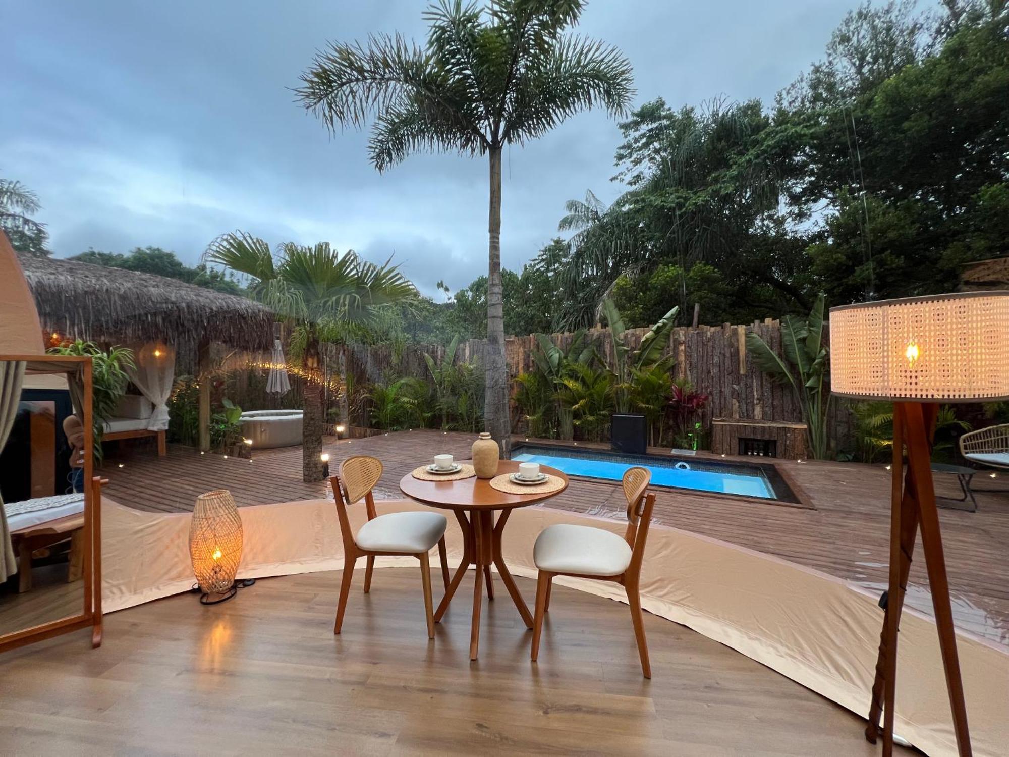 Zion Bubble Glamping Hotel ฟลอเรียนอโปลิส ภายนอก รูปภาพ