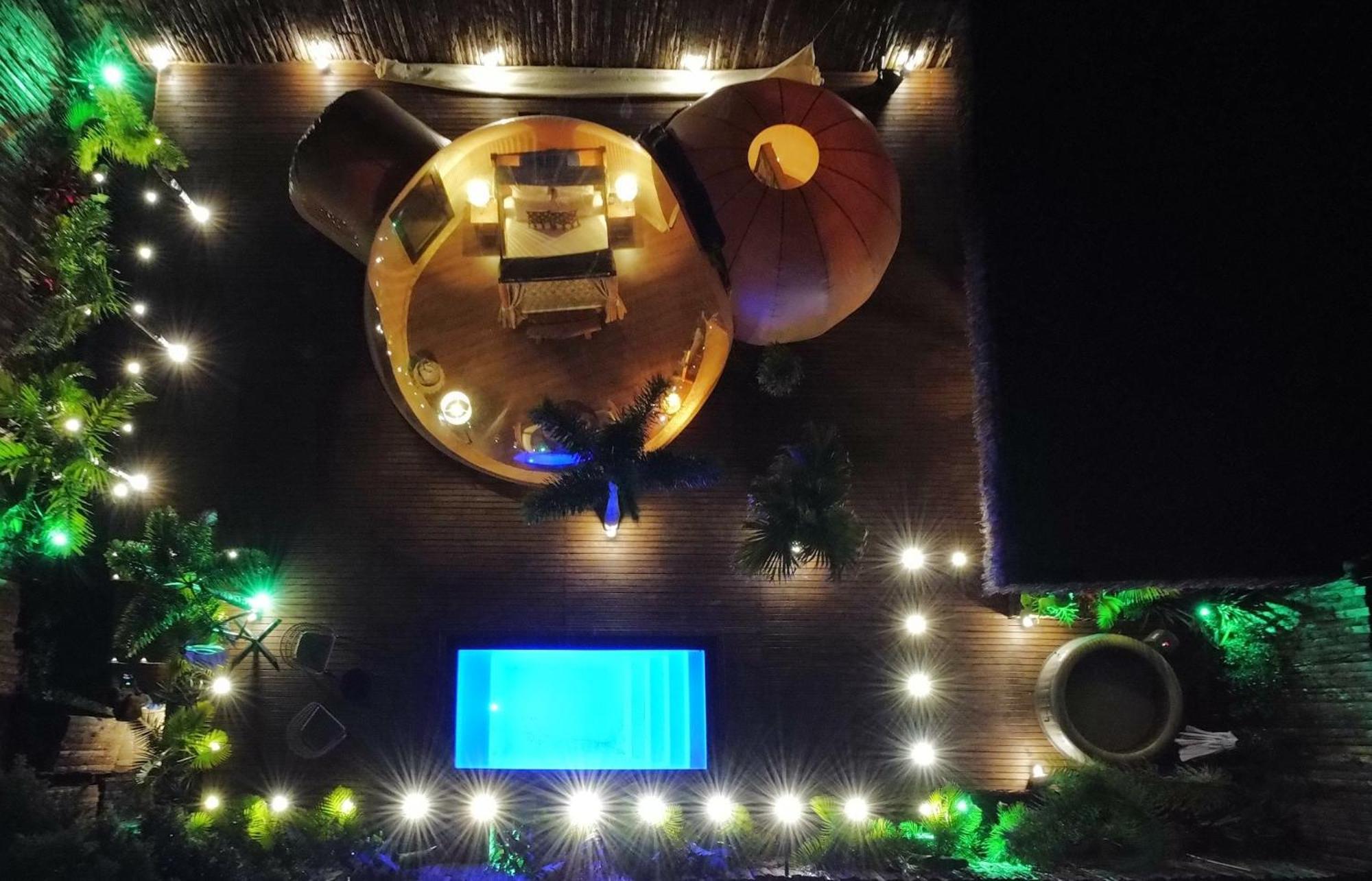 Zion Bubble Glamping Hotel ฟลอเรียนอโปลิส ภายนอก รูปภาพ